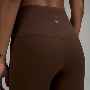 Lululemon Align Mini Flare Pant Leggings BNWT Brown